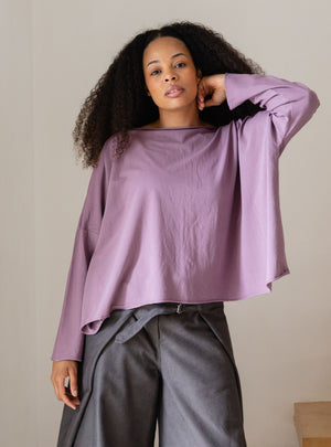 Purple Blouse Nr16