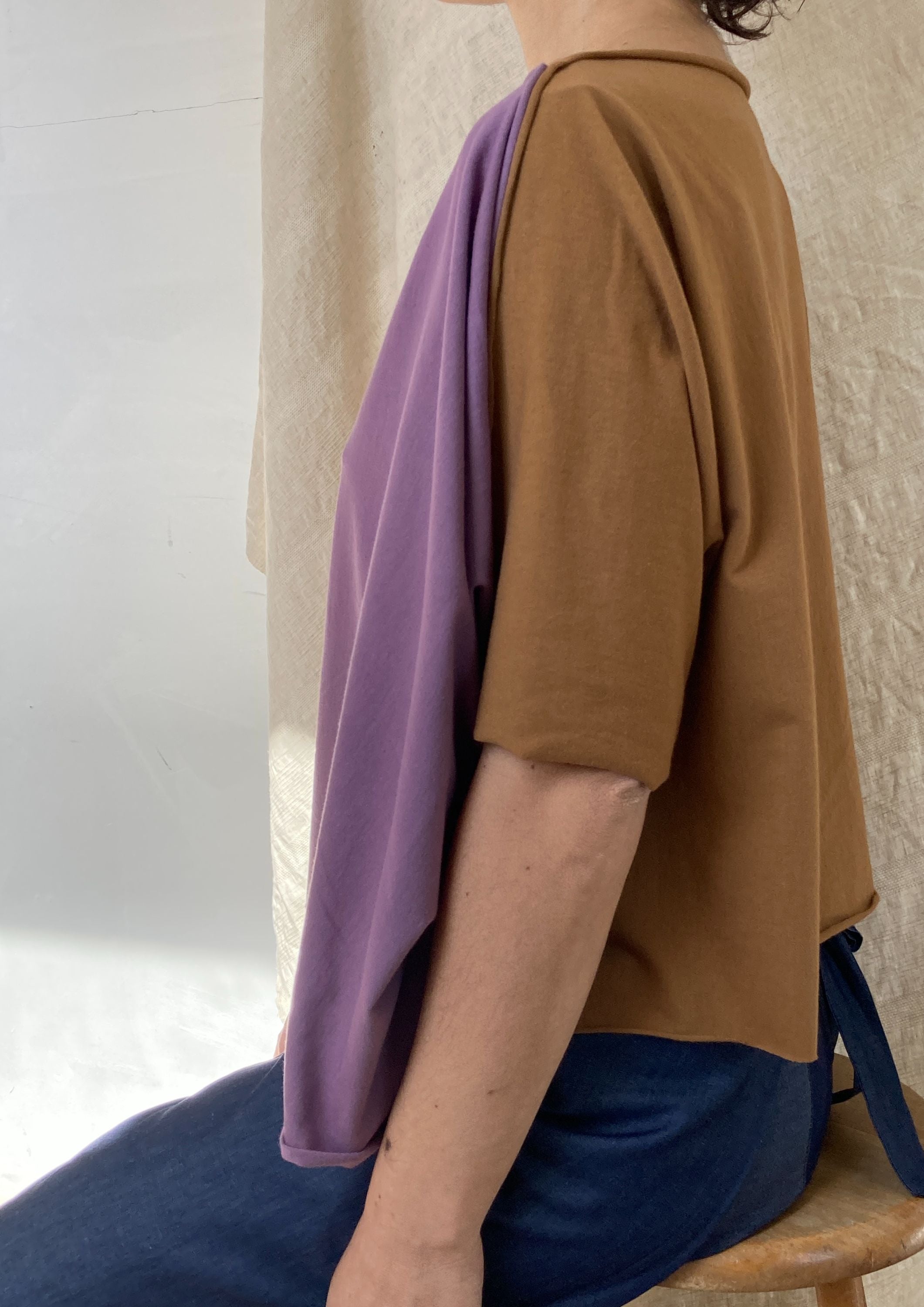 Bi-color Blouse Nr18