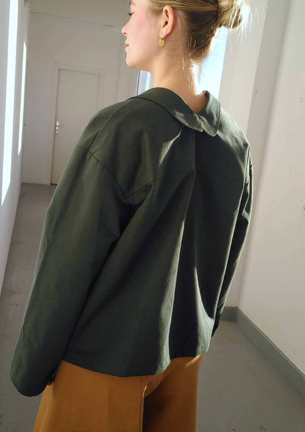 Green SHIRT JACKET