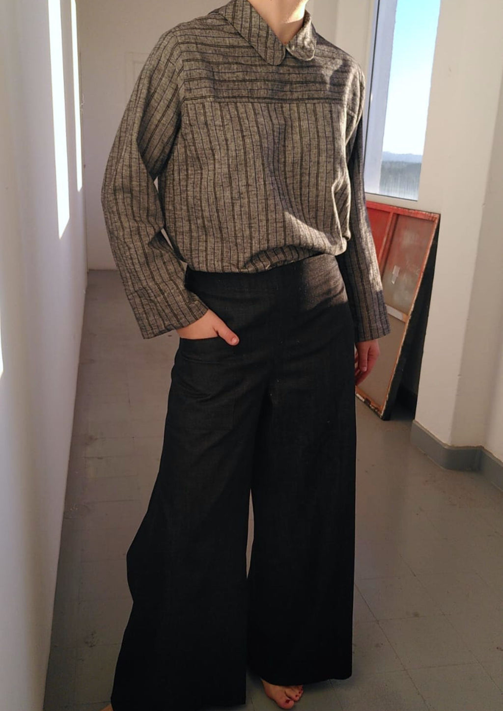 Organic Denim LIGHT TROUSERS