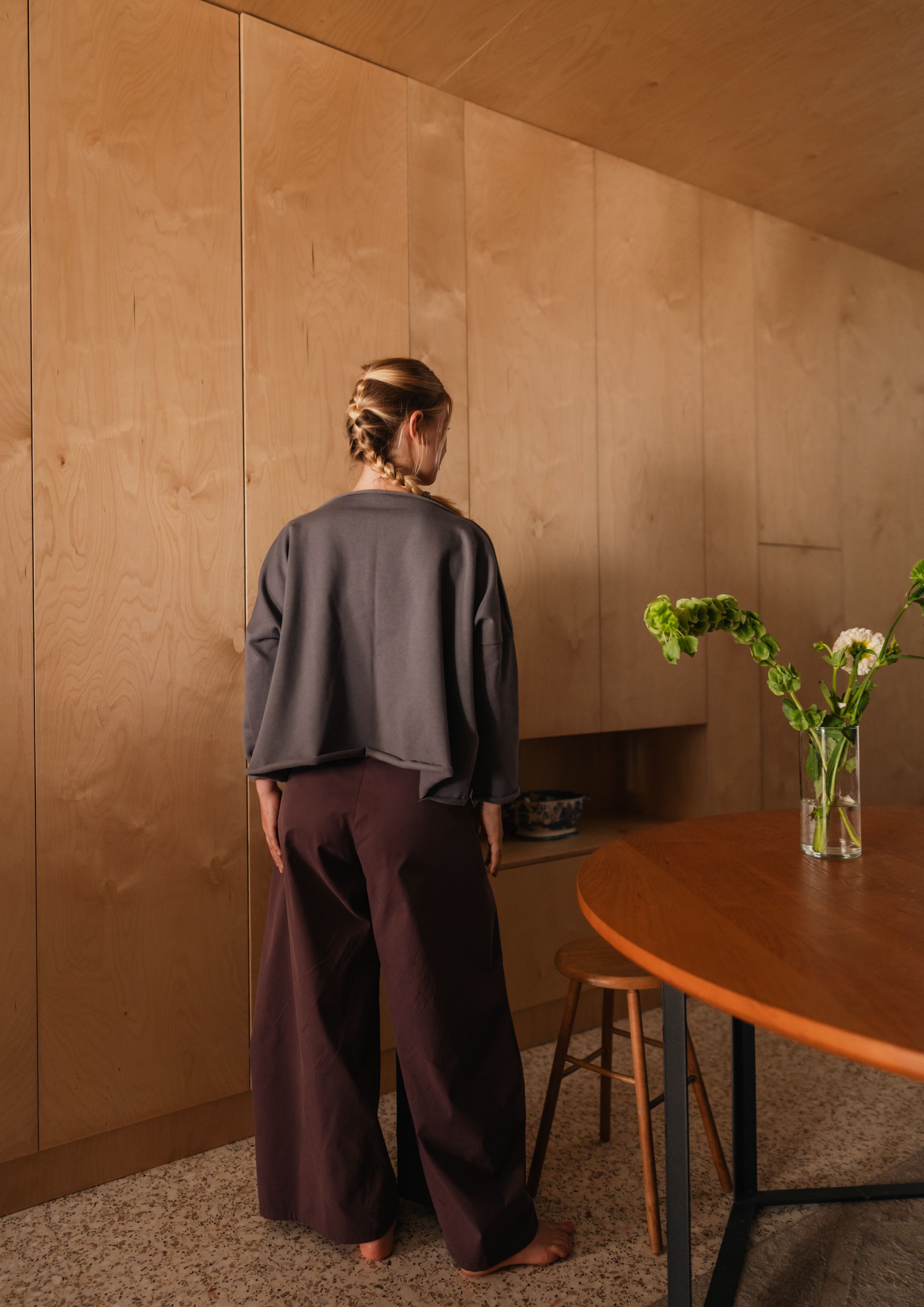 Purple WIDE trousers