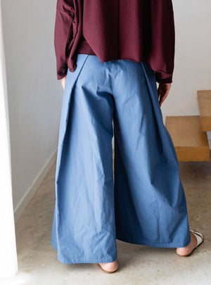 Blue WIDE trousers