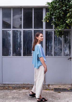 Bi-color Blouse Nr18