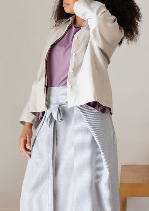 SHIRT JACKET Linen