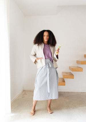 SHIRT JACKET Linen