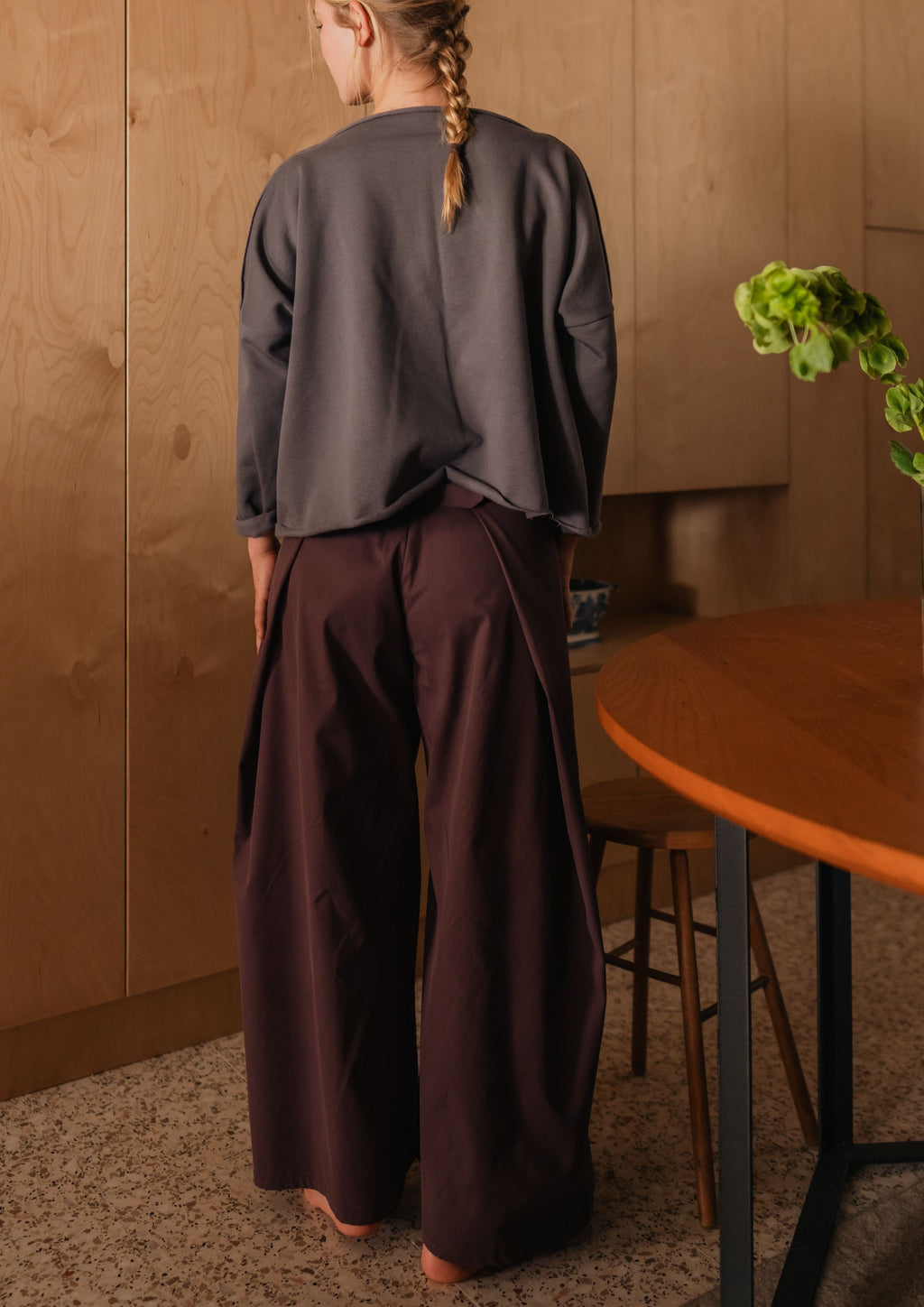 Purple WIDE trousers