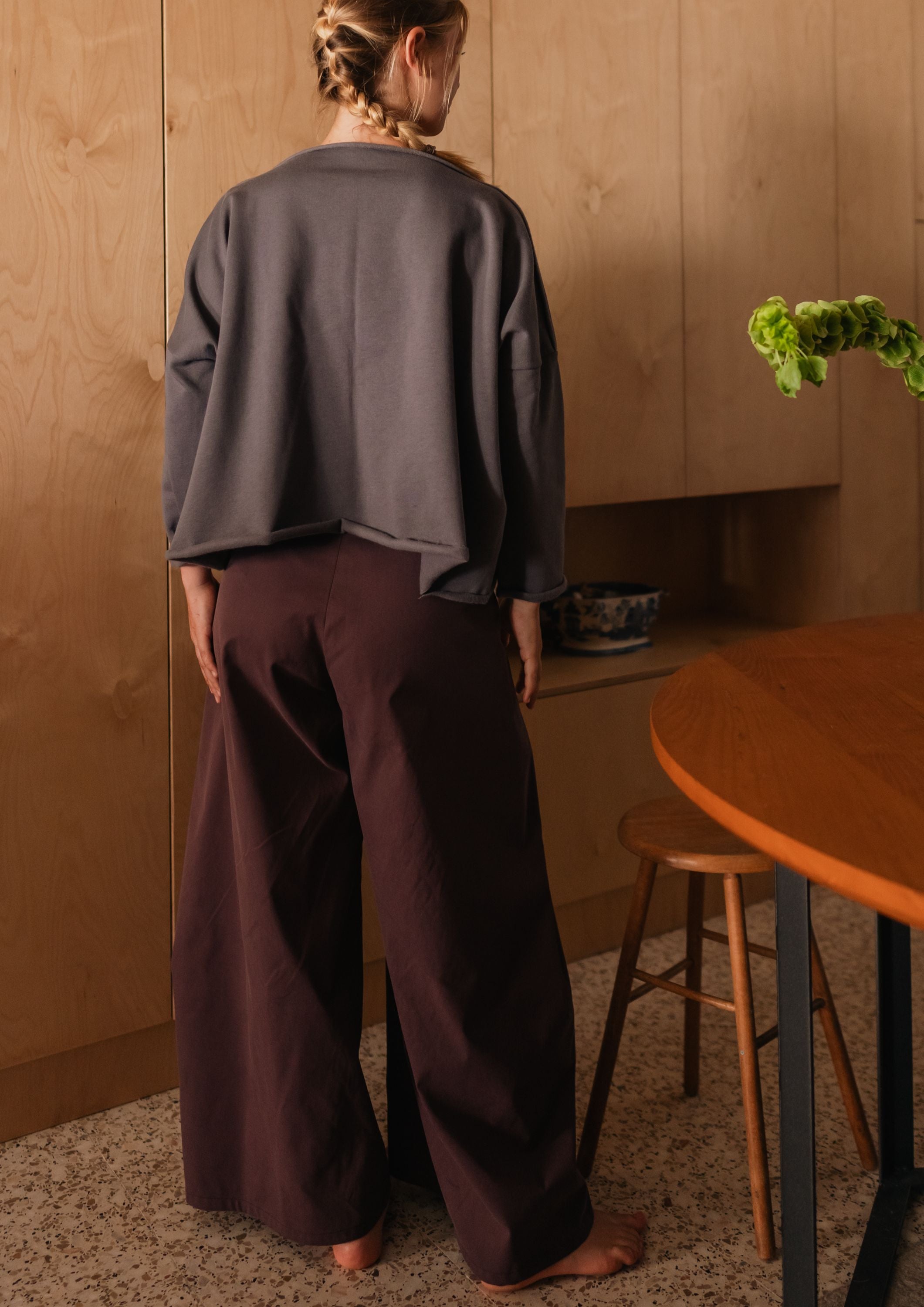 Purple WIDE trousers