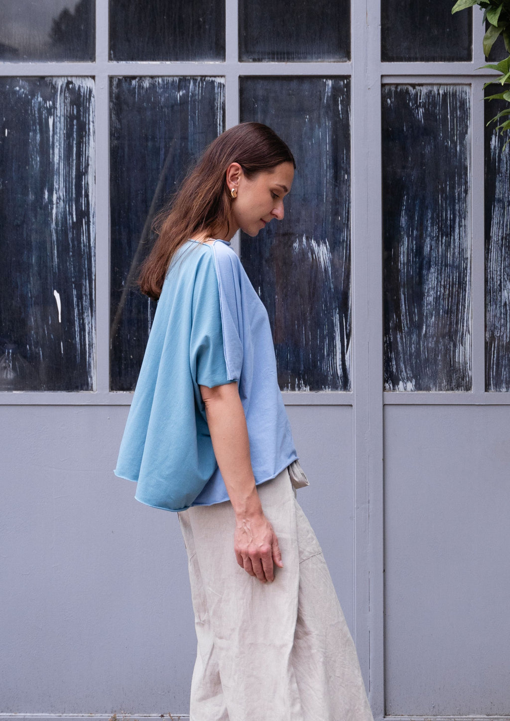 Bi-color Blouse Nr18