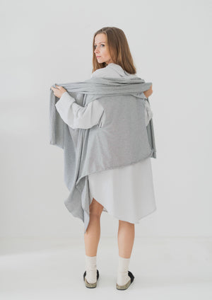 Striped Wrap dress SEIS OPEN