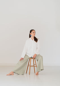 Organic SHIRT + Wide Trousers