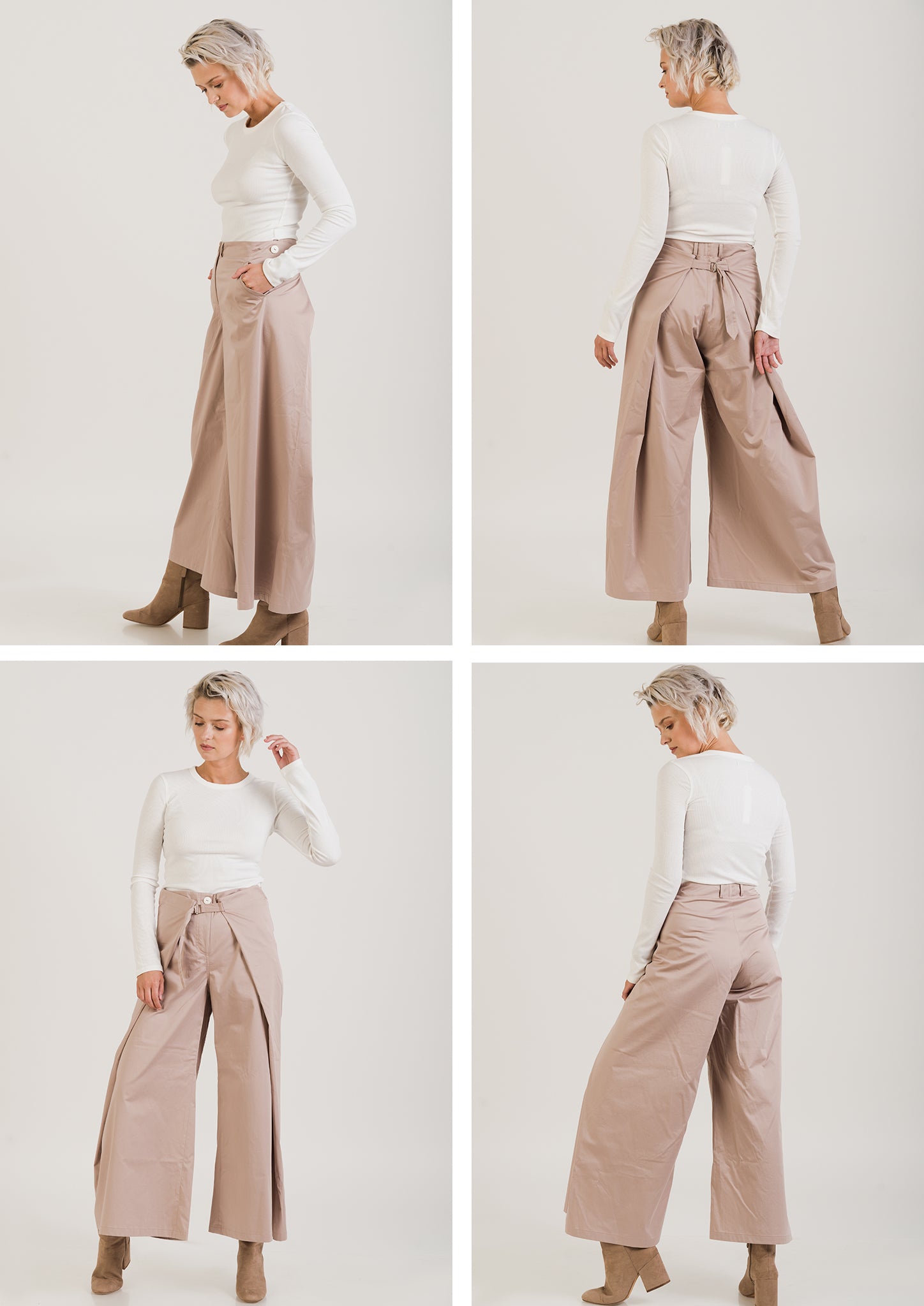 Light Pink WIDE trousers