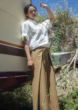 Camel WIDE trousers