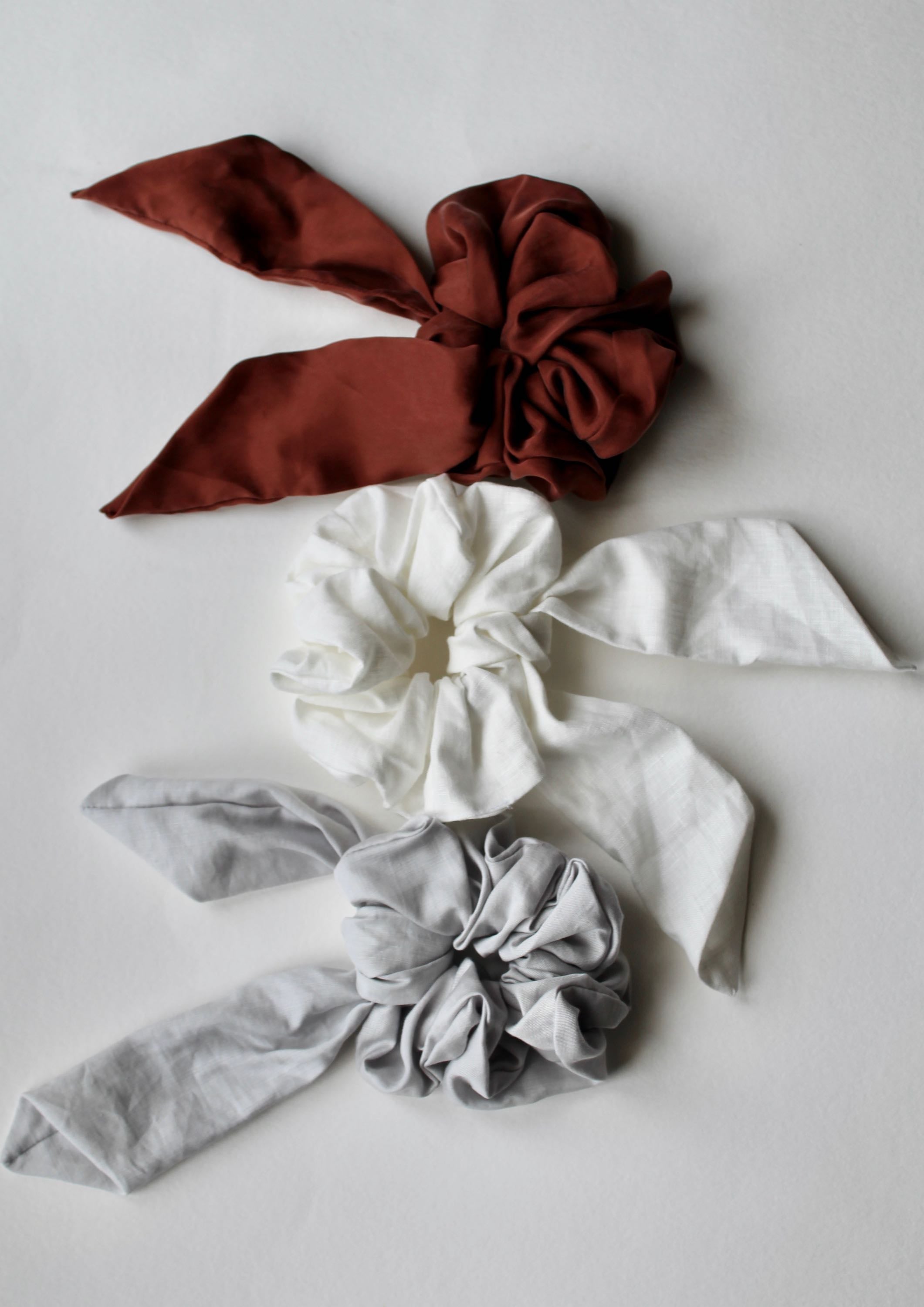 Large Scrunchie with Ribbon