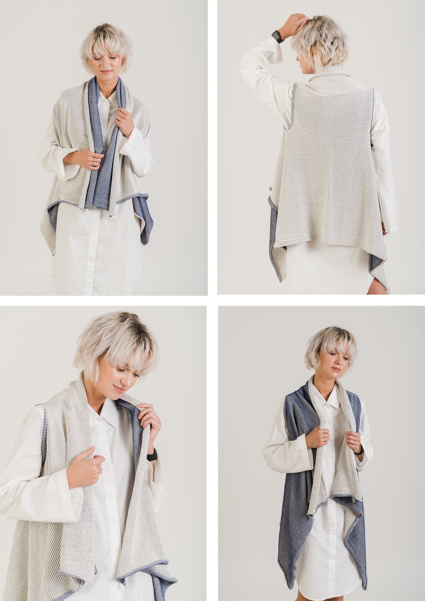 Vest SEIS OPEN + SHIRT DRESS